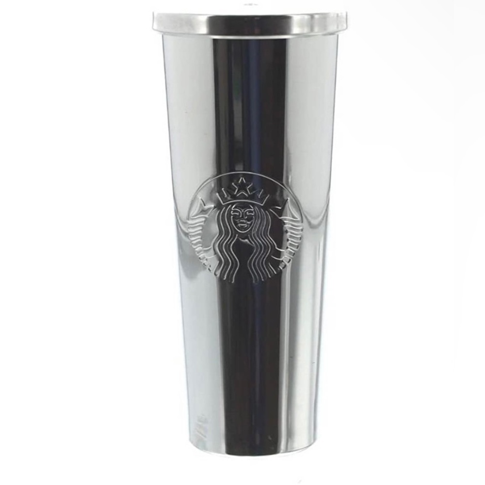 Starbucks 24 oz. Stainless Steel Cold Cup Silver Siren
